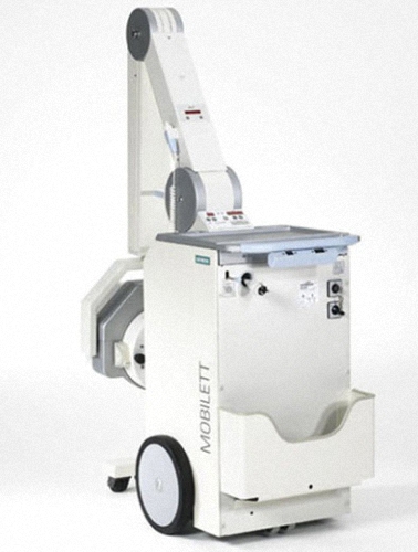 Siemens Mobilett Plus 40 bis 120 kV fahrbares Röntgengerät